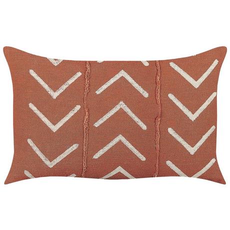 Beliani Coussin en Coton Boho ALBIUM  