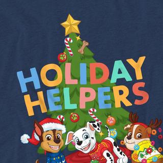 PAW PATROL T-Shirt Holiday Helpers Motif Noël  