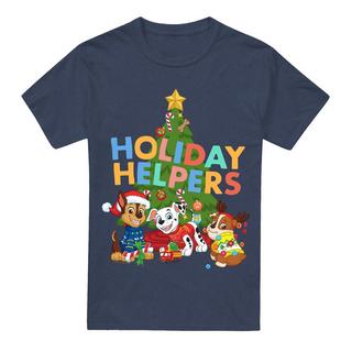 PAW PATROL T-Shirt Holiday Helpers Motif Noël  