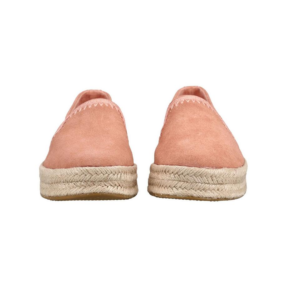 TOMS Babouche en daim avec semelle tressée  