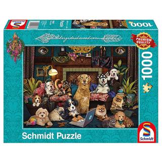 Schmidt  Puzzle Bunter Abend im Salon 1000 Teile (1000Teile) 