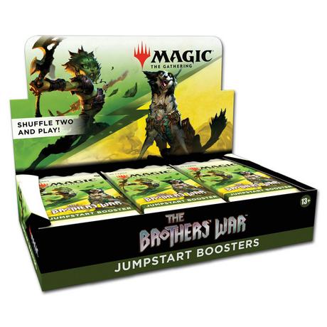 Wizards of the Coast  The Brothers War Jumpstart Booster Display - Magic the Gathering - EN 