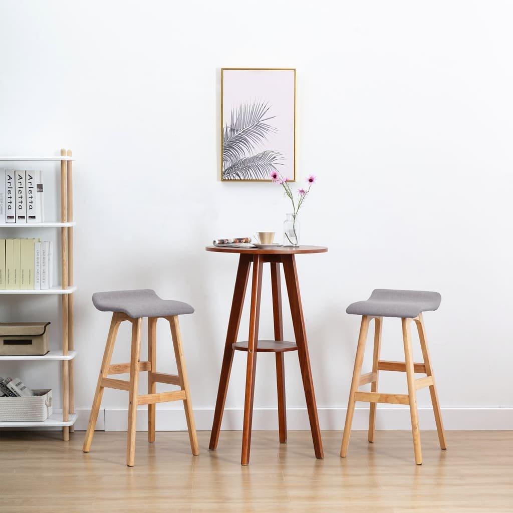 VidaXL Chaise de bar tissu  