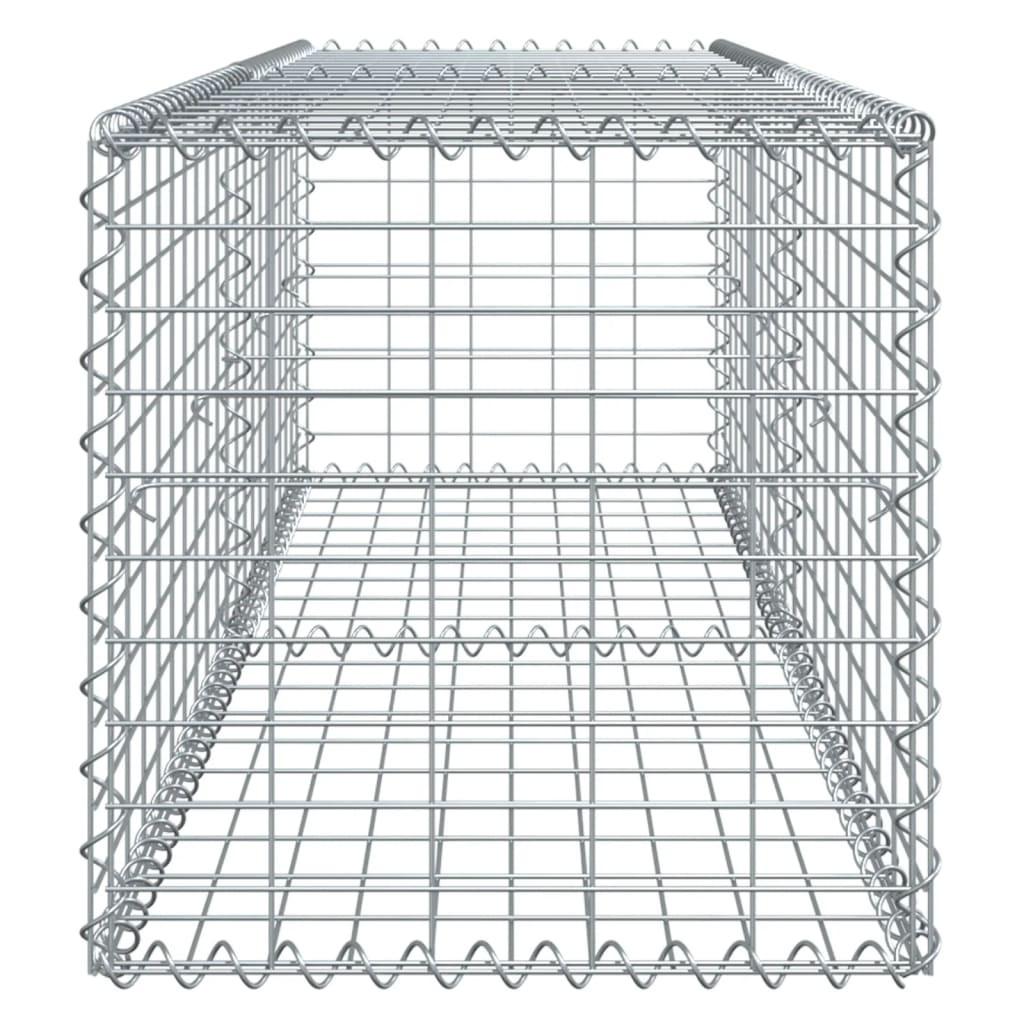 VidaXL Panier gabion fer  