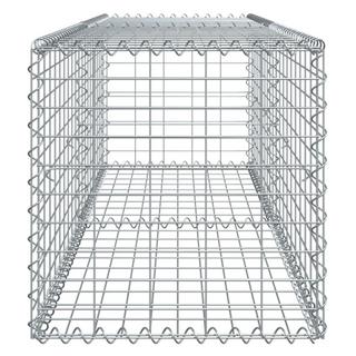 VidaXL Panier gabion fer  