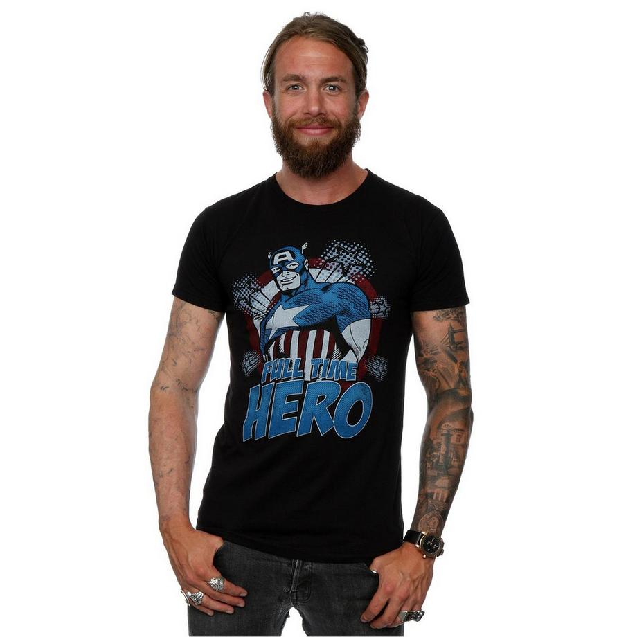 MARVEL Comics Full Time Hero T-Shirt  