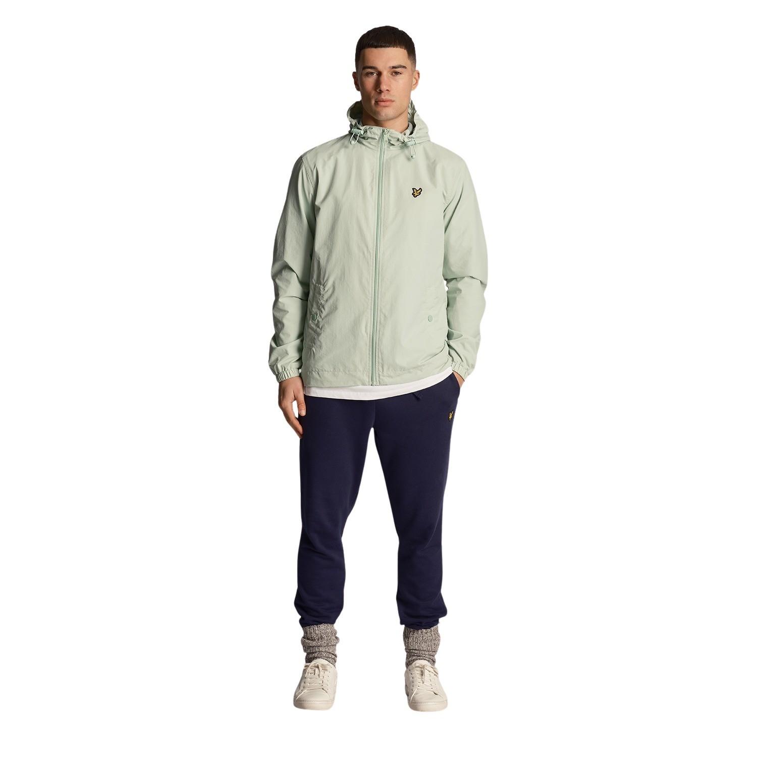 LYLE & SCOTT  giacca impermeabile con cappuccio e zip lyle & cott 