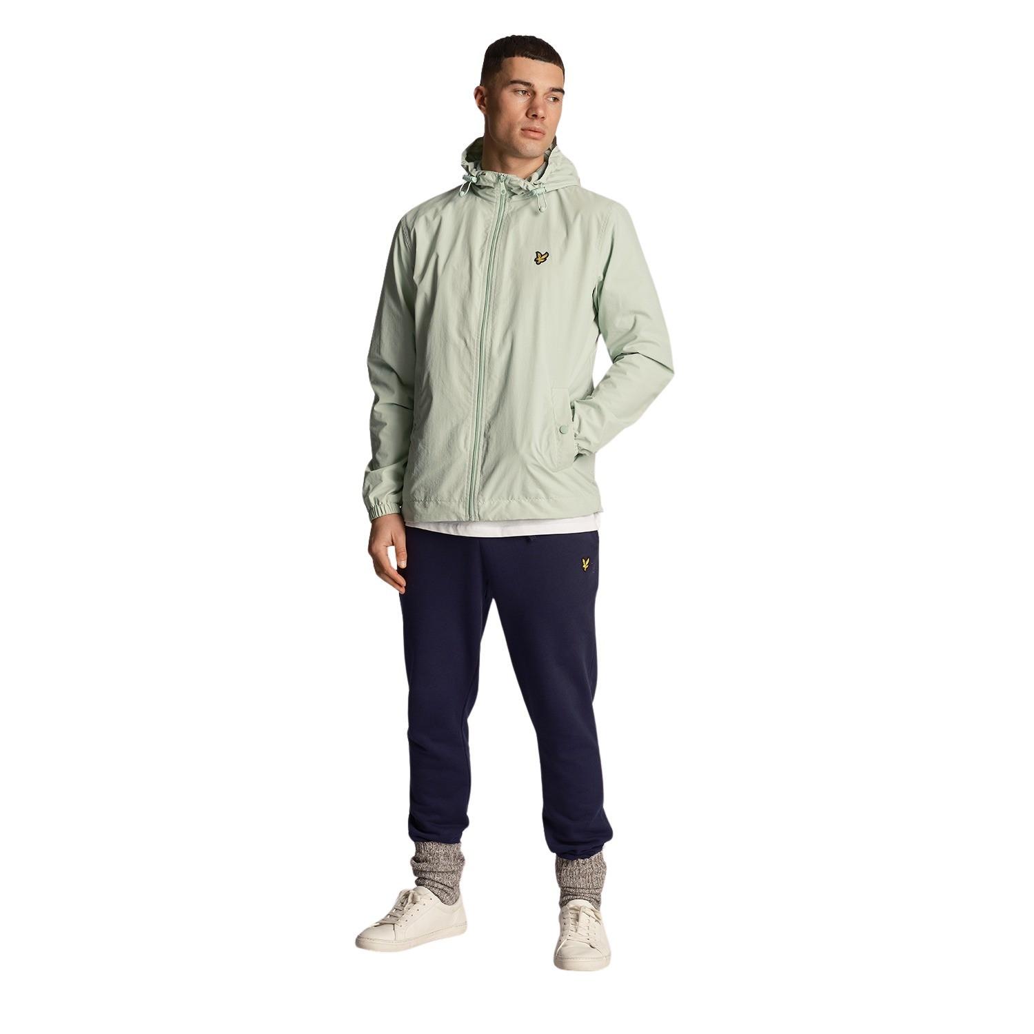 LYLE & SCOTT  giacca impermeabile con cappuccio e zip lyle & cott 