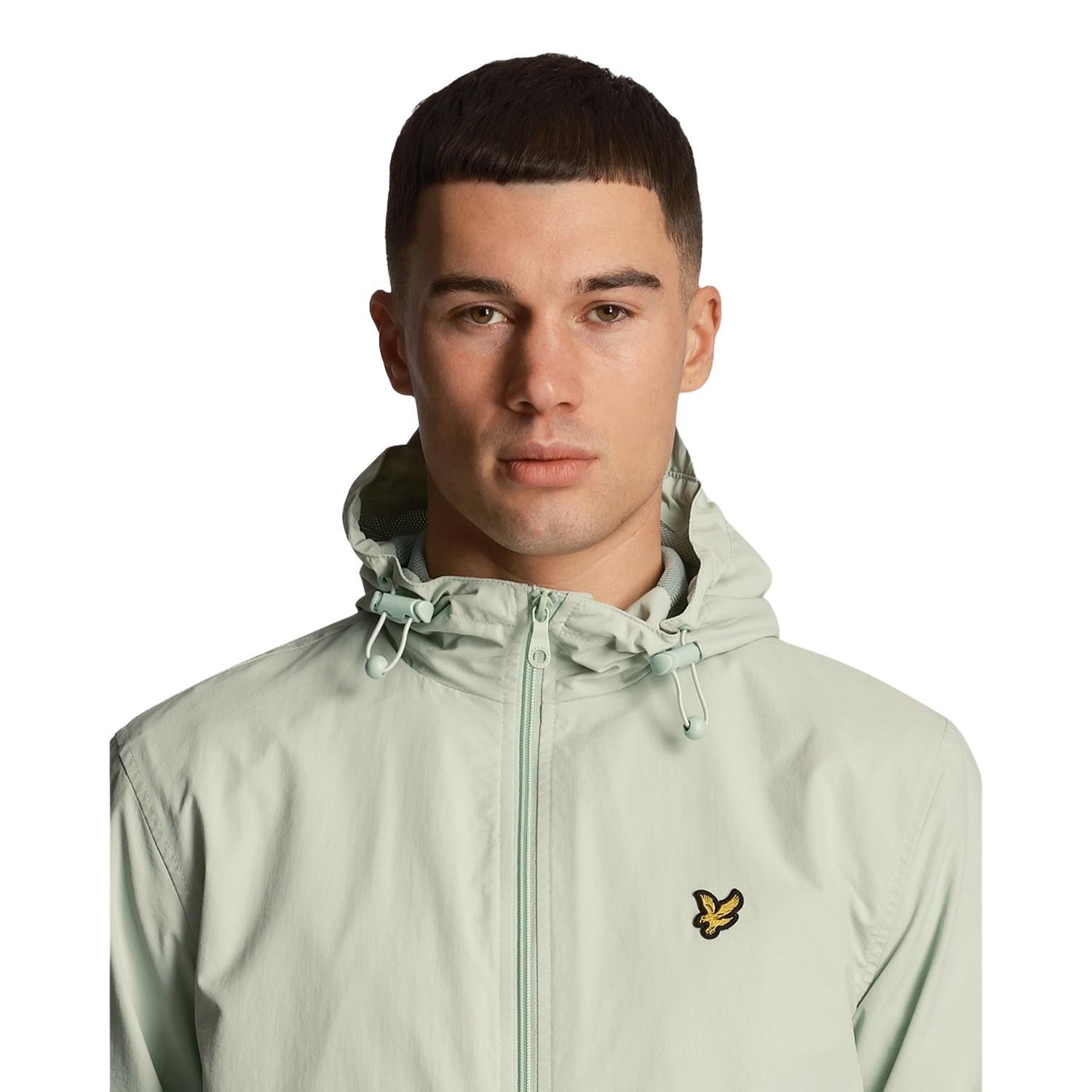 LYLE & SCOTT  giacca impermeabile con cappuccio e zip lyle & cott 