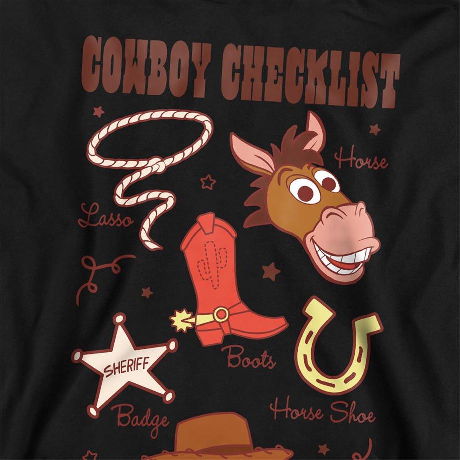 Toy Story  Sweat À Capuche Cowboy Checklist 