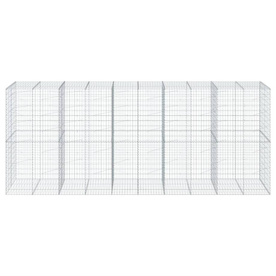 VidaXL Panier gabion fer  