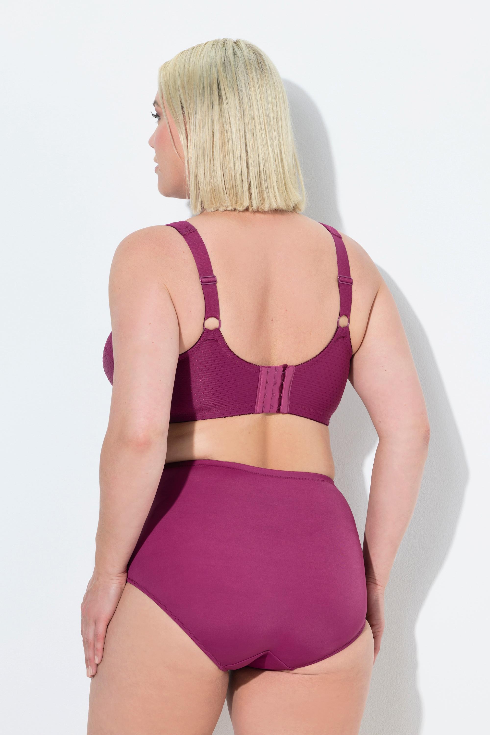 Ulla Popken Reggiseno contenitivo strutturato senza ferretto coppa C-H  