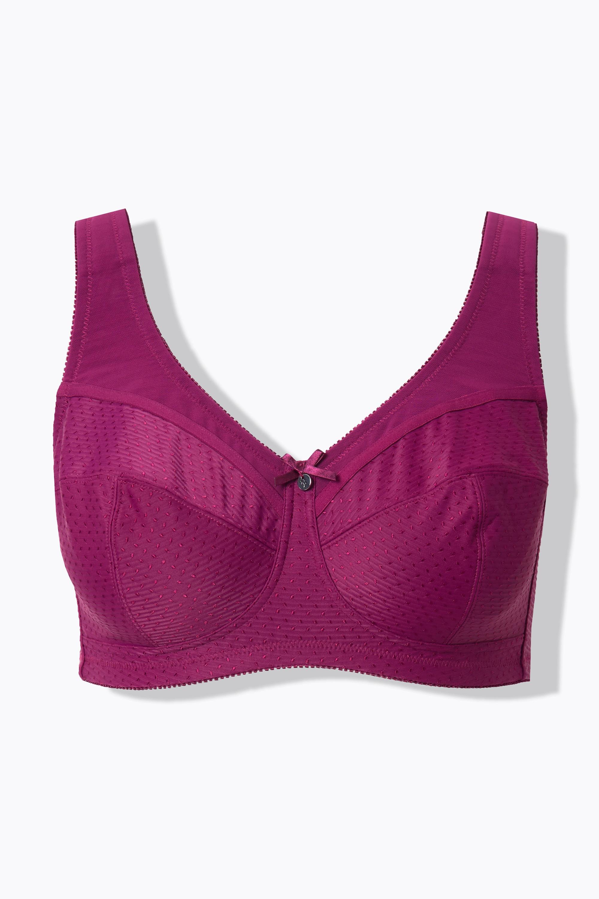 Ulla Popken Reggiseno contenitivo strutturato senza ferretto coppa C-H  