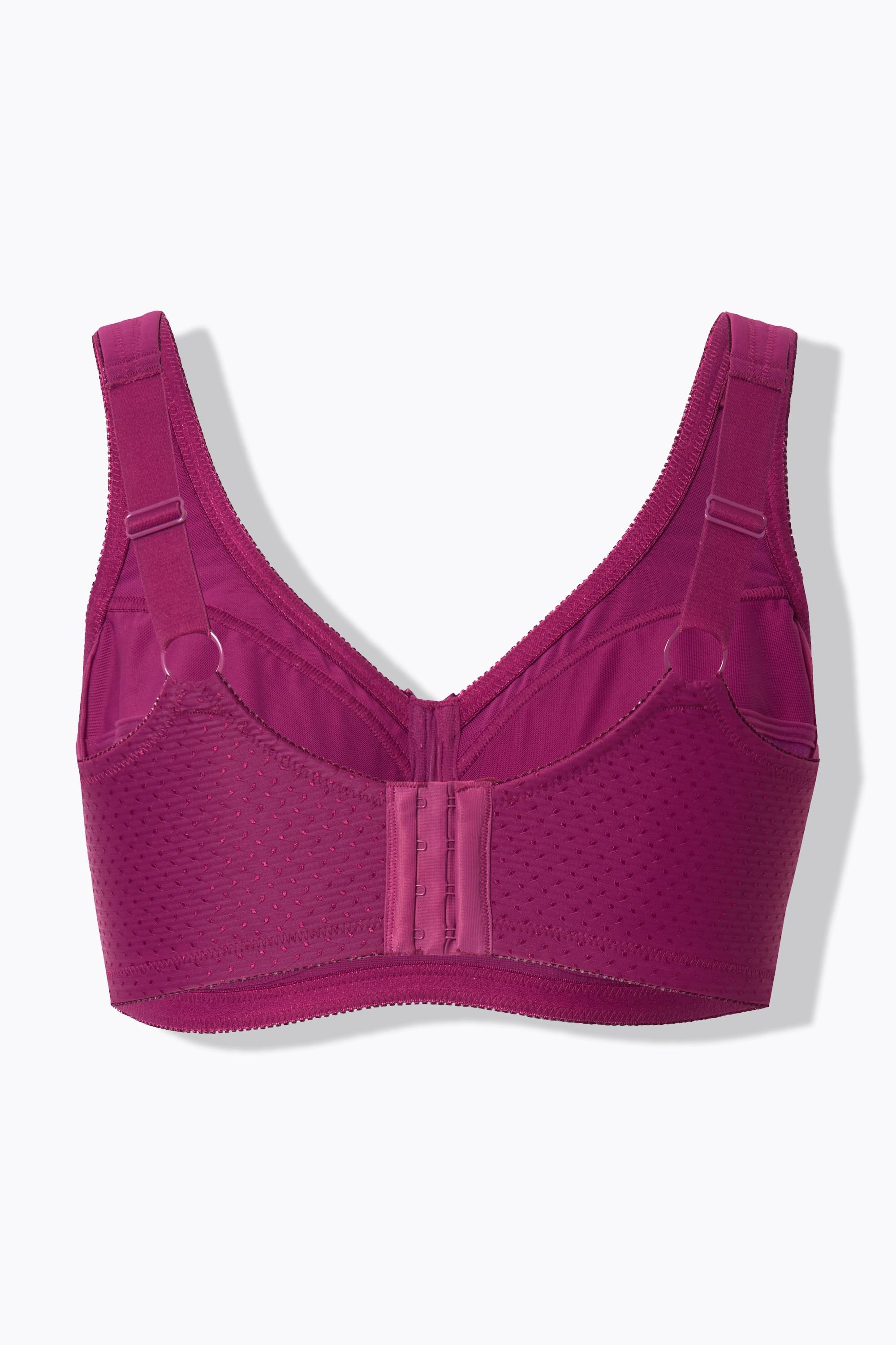 Ulla Popken Reggiseno contenitivo strutturato senza ferretto coppa C-H  