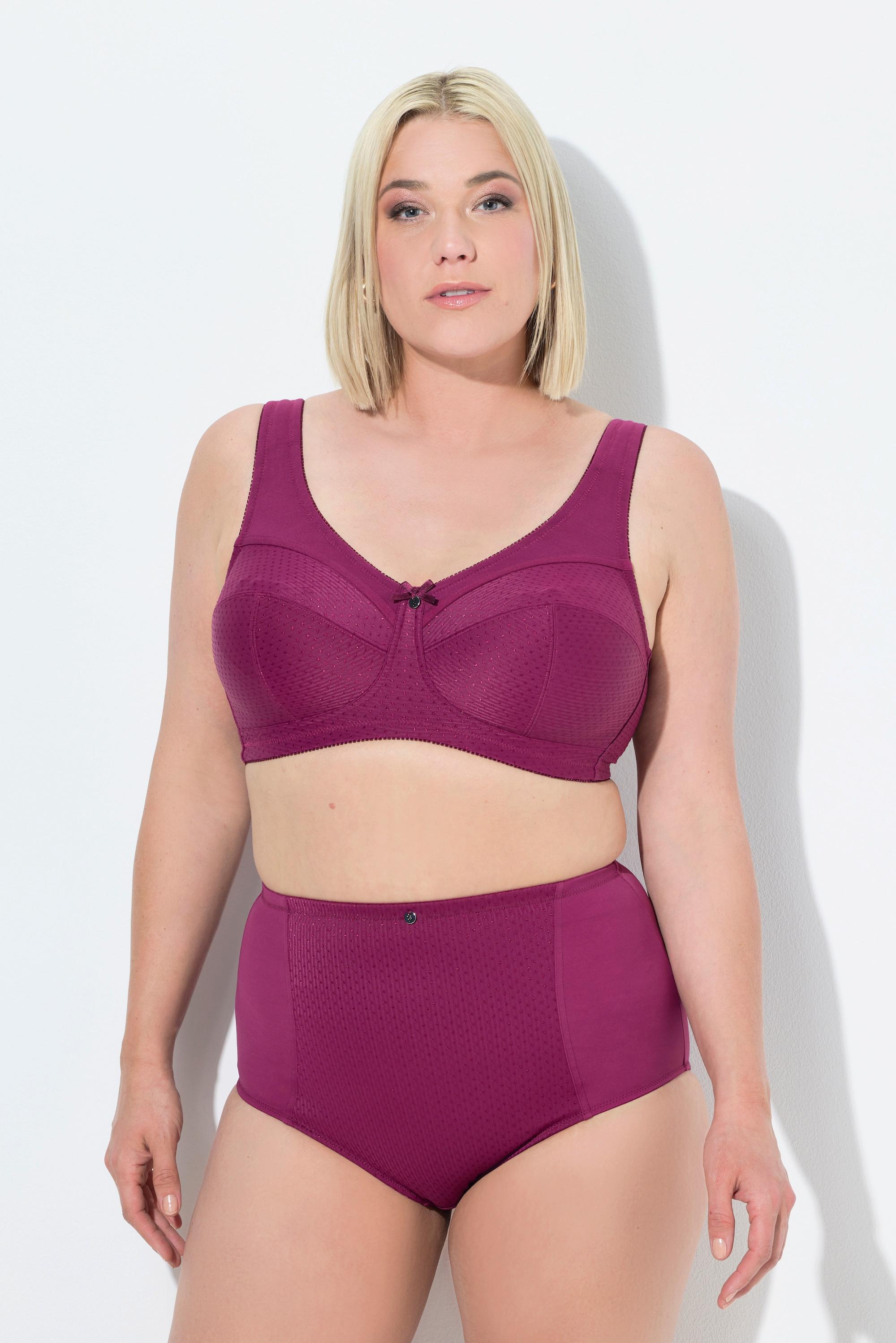 Ulla Popken Reggiseno contenitivo strutturato senza ferretto coppa C-H  