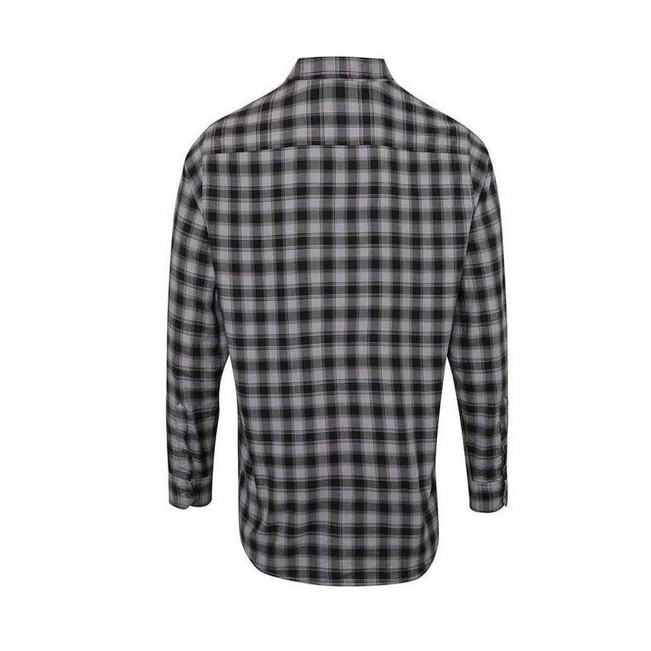 PREMIER Mulligan Camicia a Quadri Maniche Lunghe  