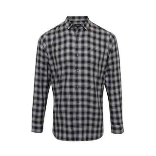 PREMIER Mulligan Camicia a Quadri Maniche Lunghe  