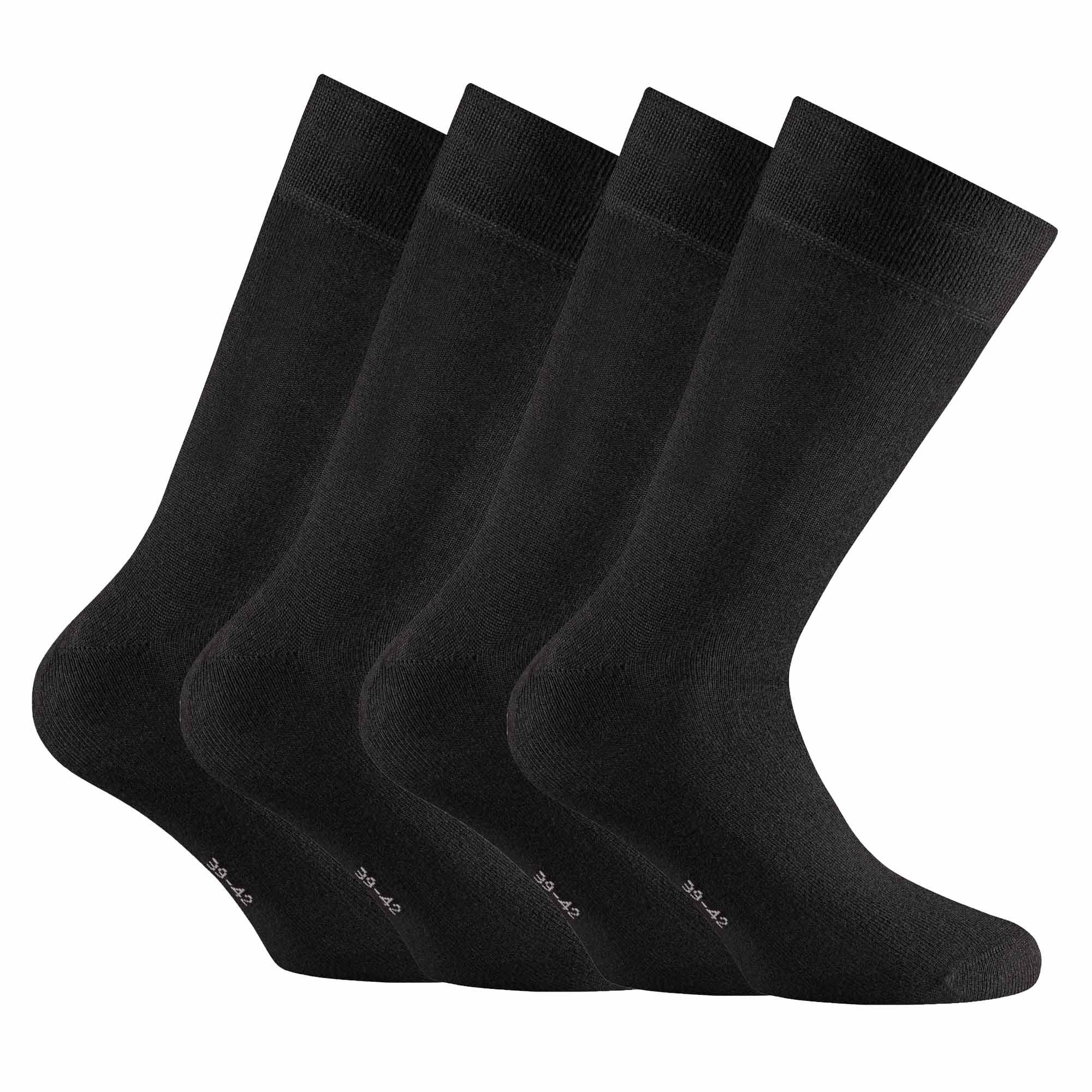 Rohner  Chaussettes  Confortable à porter-Bamboo 2er pack 