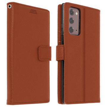 Bookcover Samsung Galaxy Note 20 Braun