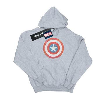 Captain America Sketched Shield Kapuzenpullover