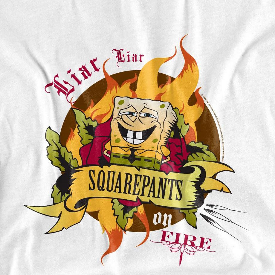 Nickelodeon  T-ShirtLiar Liar Pants On Fire 