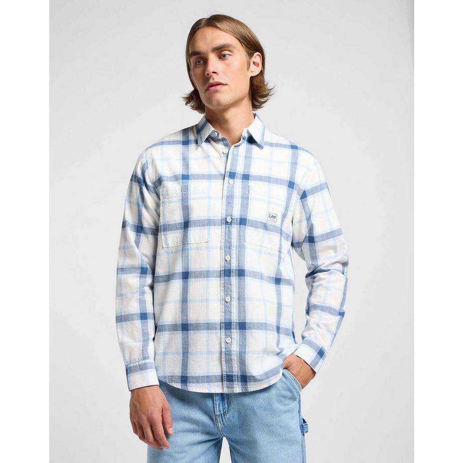 Lee Workwear Shirt 2.0 Camicia a Maniche Lunghe  