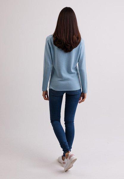 CASH-MERE.CH Pull Col Rond Cachemire  