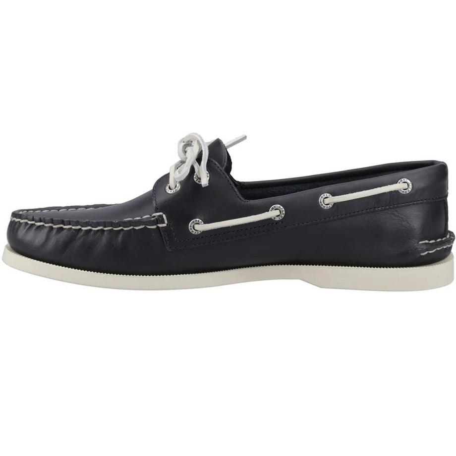 Sperry Authentische Leder Bootsschuhe Zwei Ösen  