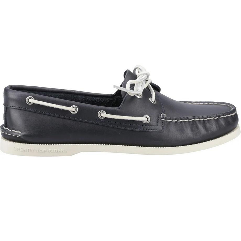 Authentic Bootsschuhe , Leder, 2 Ösen