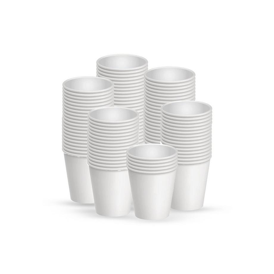 Diademita  Pappbecher, Trinkbecher, Heißgetränk, Kaffeebecher 7 oz (210 ml) 100 Stück 