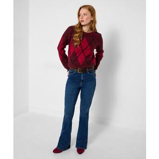 Joe Browns Pull Col Rond Motif Losanges  