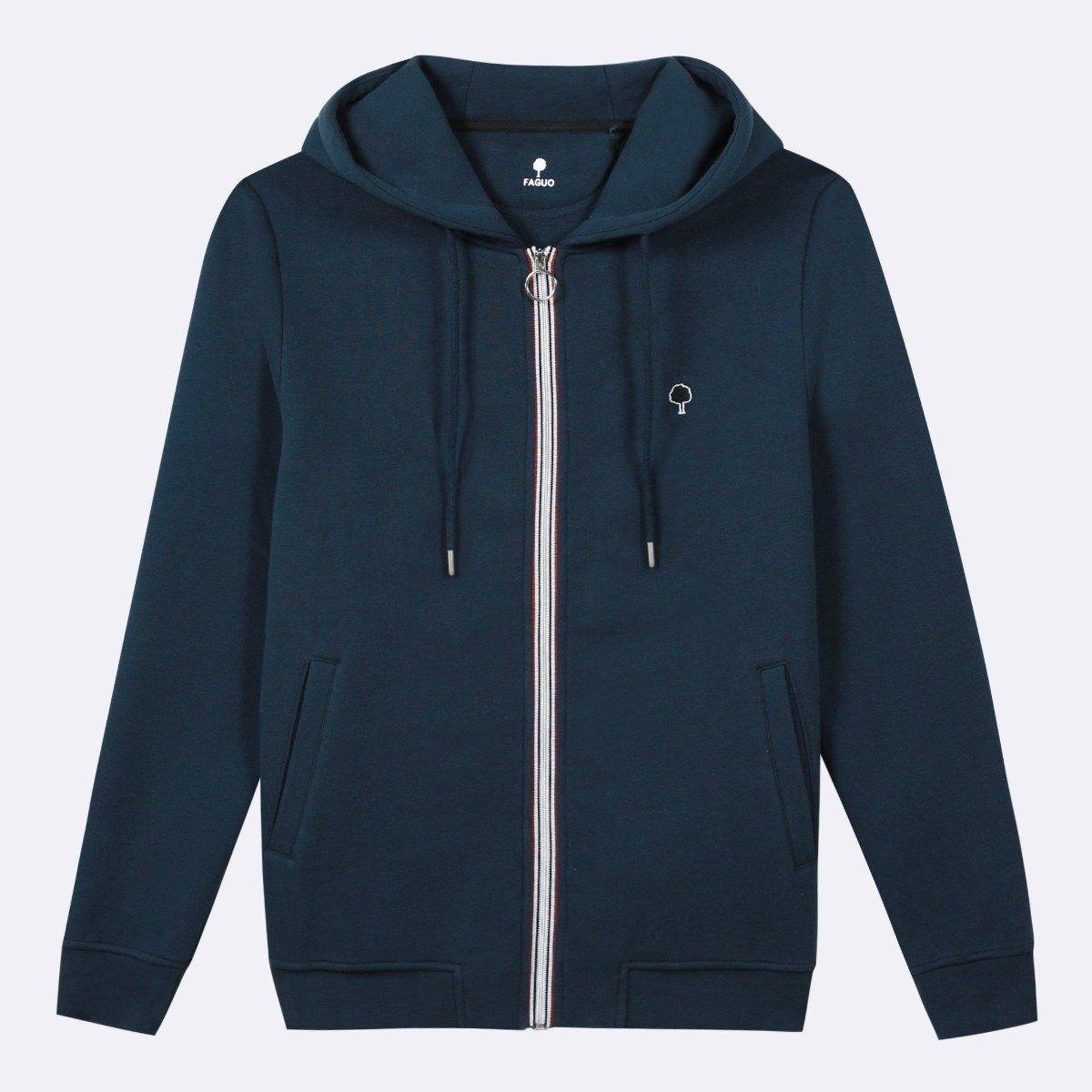 Faguo Mesnil Cotone Full Zip Hoodie  
