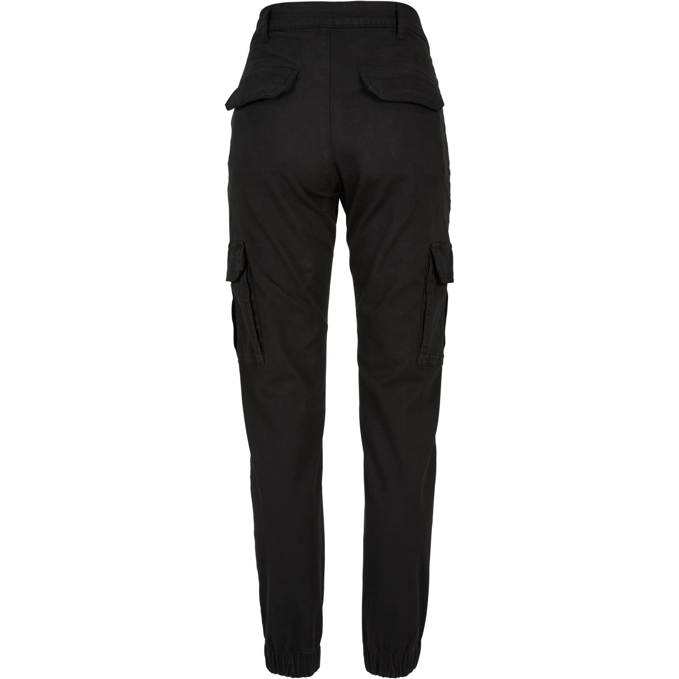 URBAN CLASSICS Damen Utility Baumwolltwill Hose  