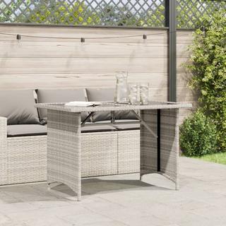 VidaXL Gartentisch poly-rattan  