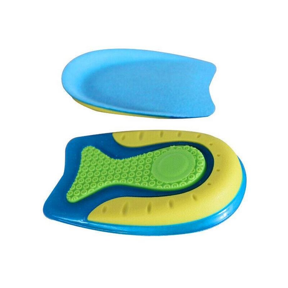 B2X  2x Schuheinlagen für Ferse - Silikon - L 