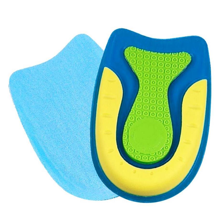 B2X  2x Schuheinlagen für Ferse - Silikon - L 