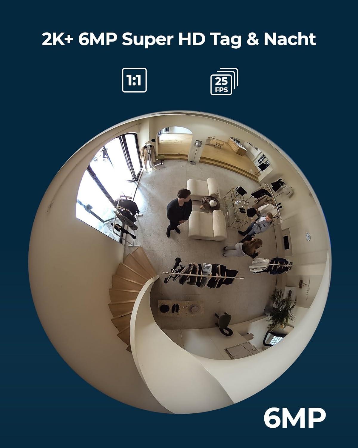 Reolink  Fish Eye Indoor Kamera - 