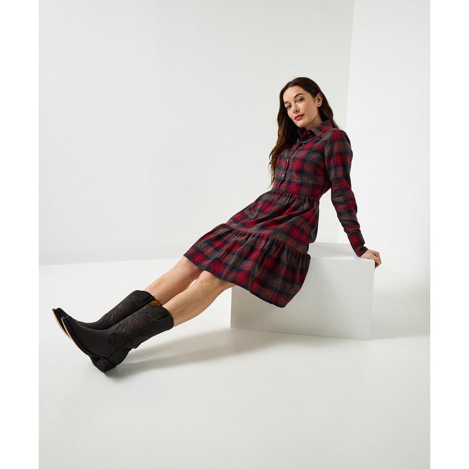 Joe Browns Abito Mini Boho a Quadri Stile Francesca  