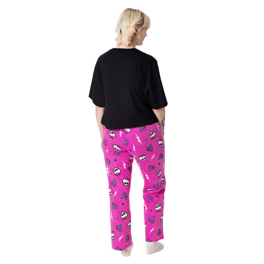 Monster High  Schlafanzug Mit Langer Hose 