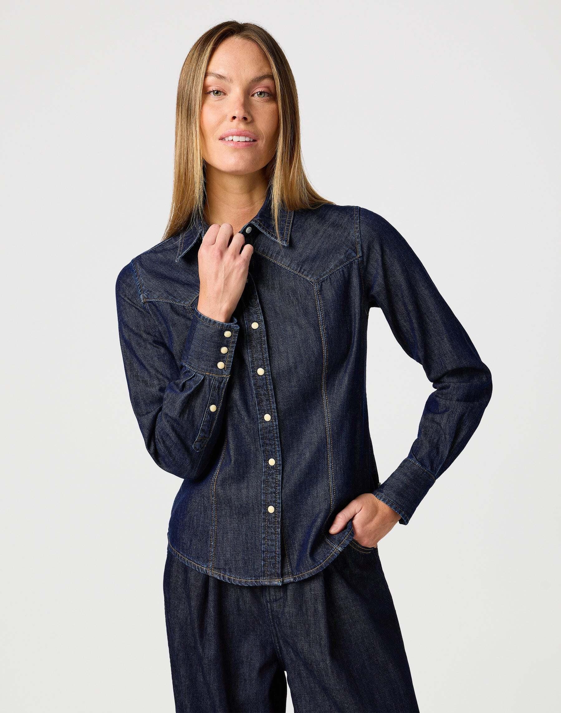 Wrangler  Chemise en jean Exag Yoke Shirt 