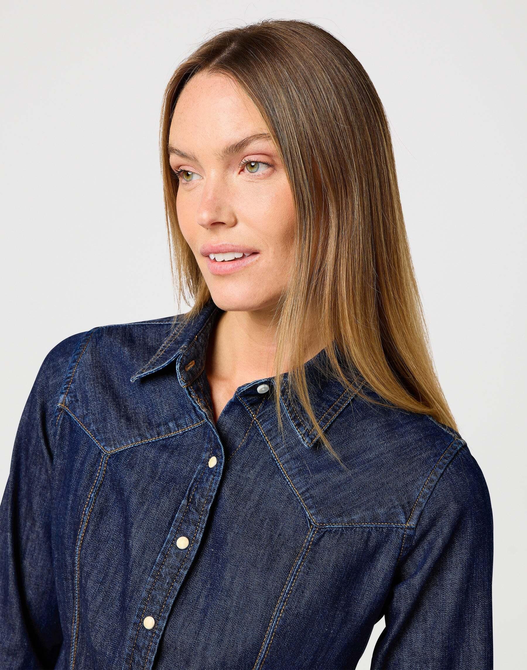 Wrangler  Chemise en jean Exag Yoke Shirt 