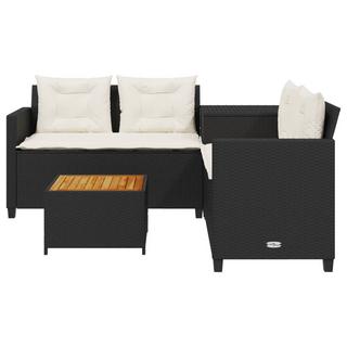 VidaXL Gartensofa poly-rattan  