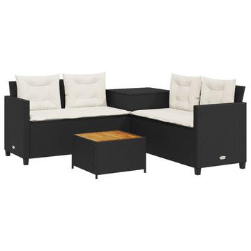 Gartensofa poly-rattan