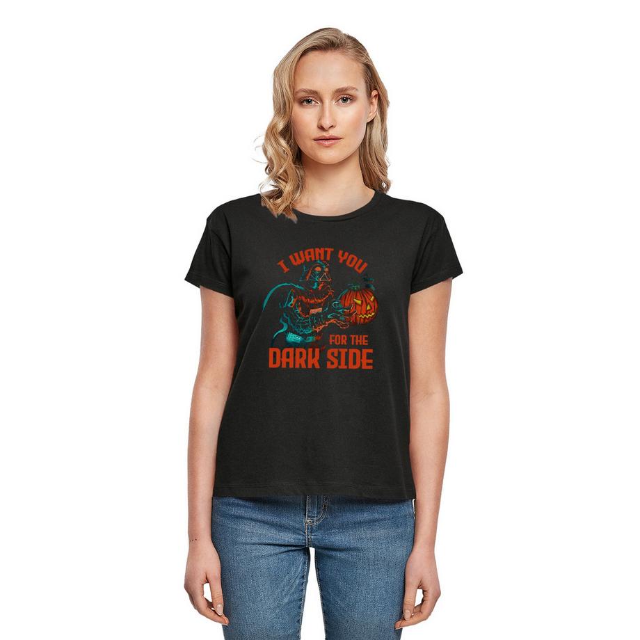 STAR WARS Darth Vader Halloween Imprimé Slim Fit T-Shirt  