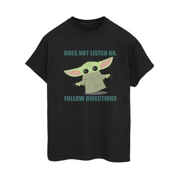 Tshirt THE MANDALORIAN DOES NOT LISTEN