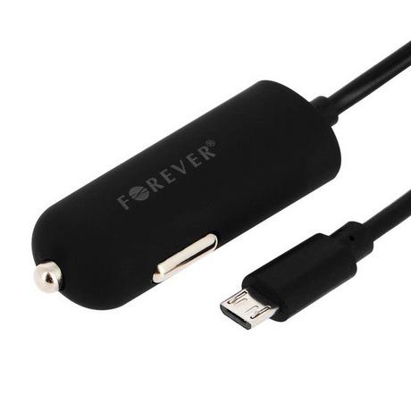 Forever  Chargeur voiture Forever 2.1A Micro-USB 
