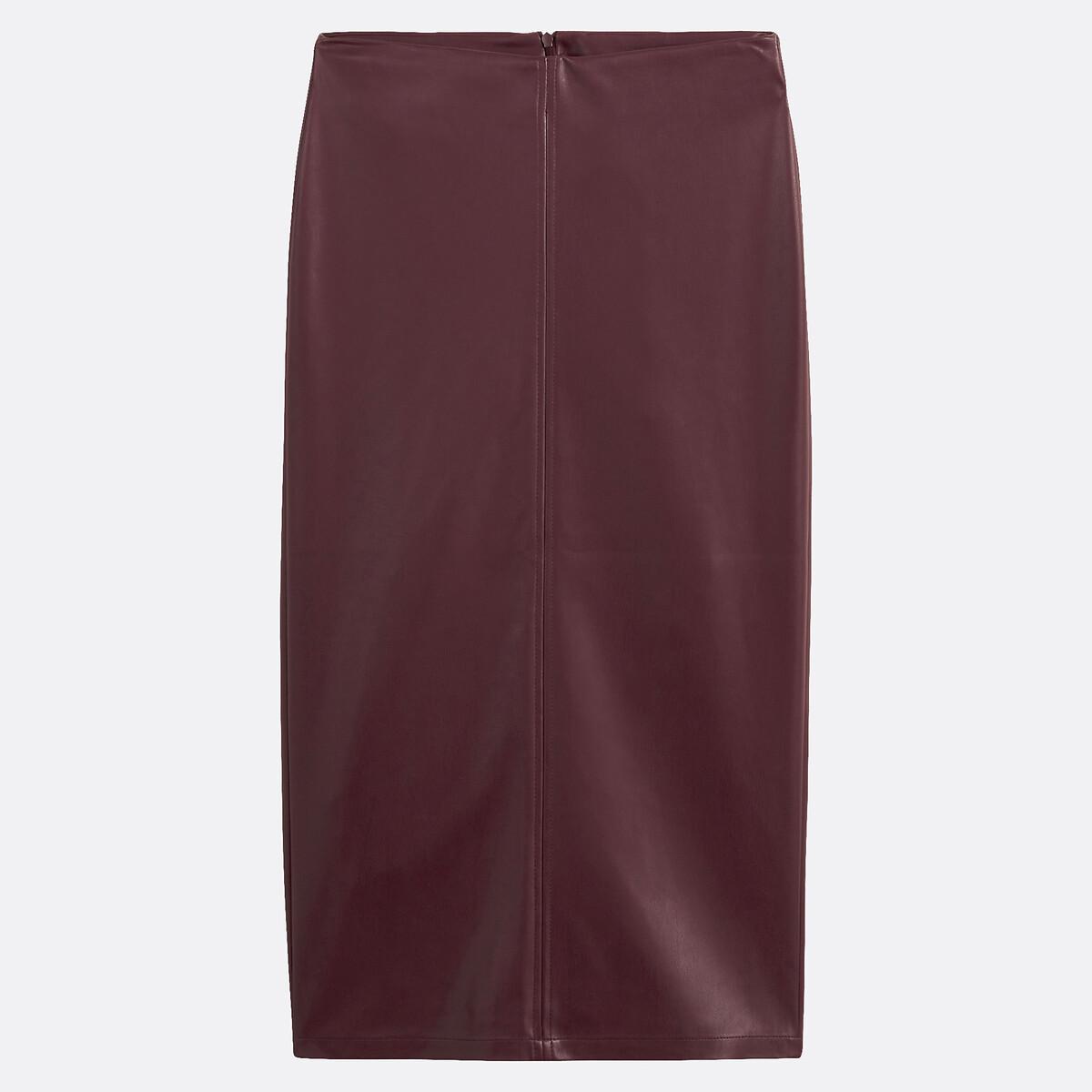 La Redoute Collections Gonna a Tubino in Similpelle  