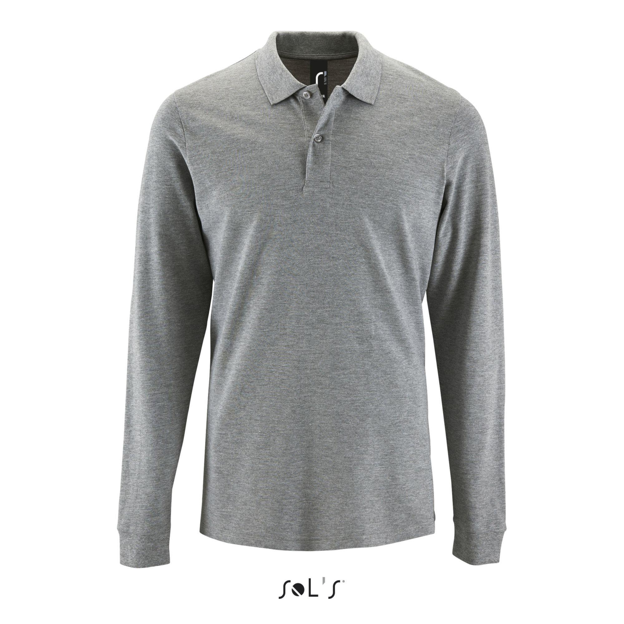 SOLS Perfect Langarm Piqué Poloshirt  