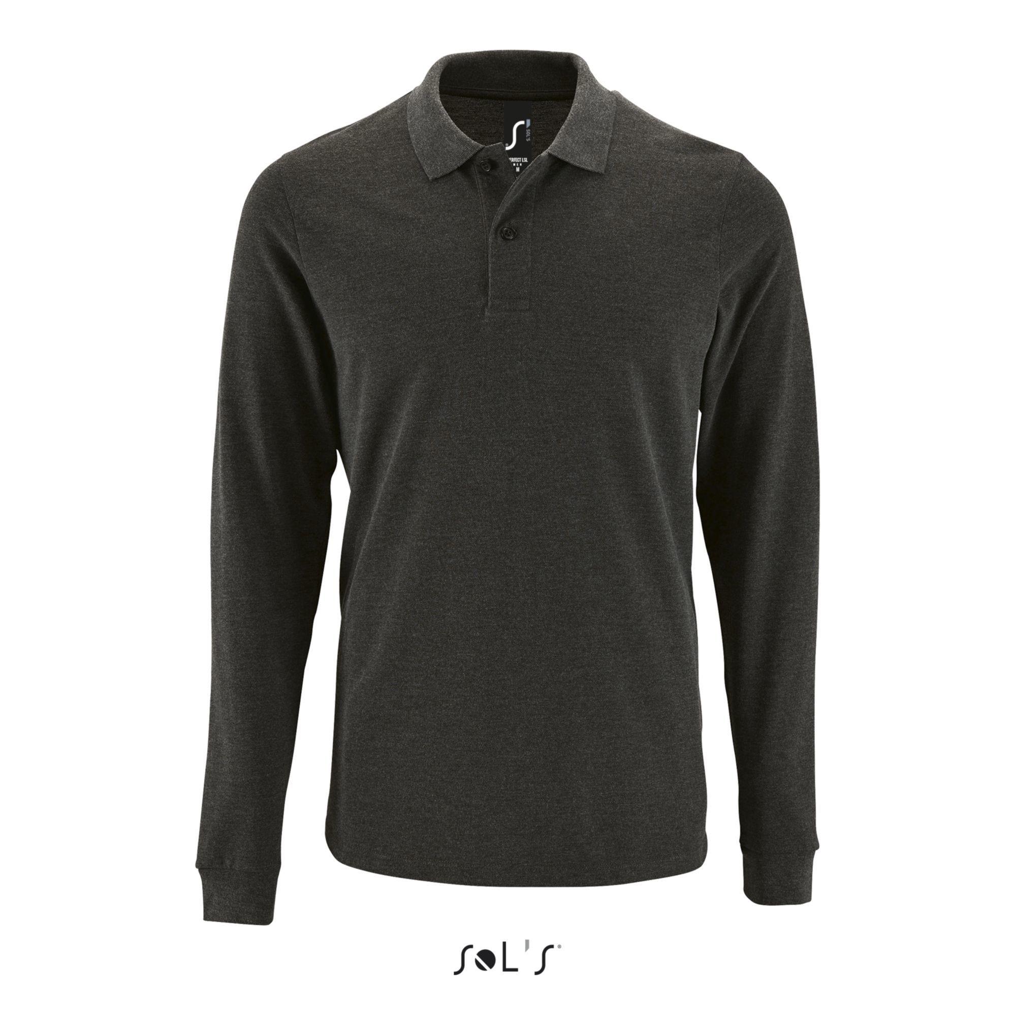 SOLS Perfect Langarm Piqué Poloshirt  