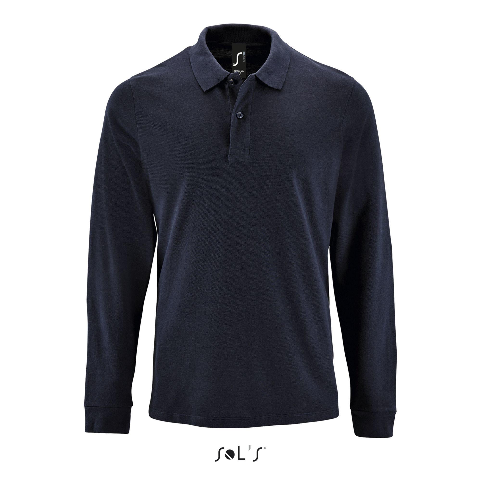 SOLS Perfect Langarm Piqué Poloshirt  